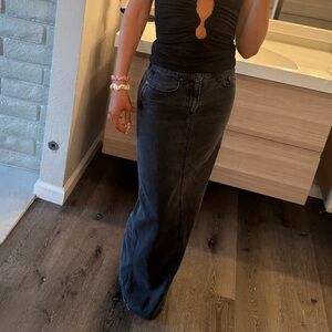 Denim Forum THE '90S PENCIL MAXI JEAN SKIRT 23